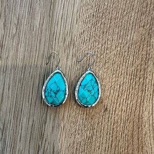 Chloe + Isabel Turquoise Teardrop Earrings